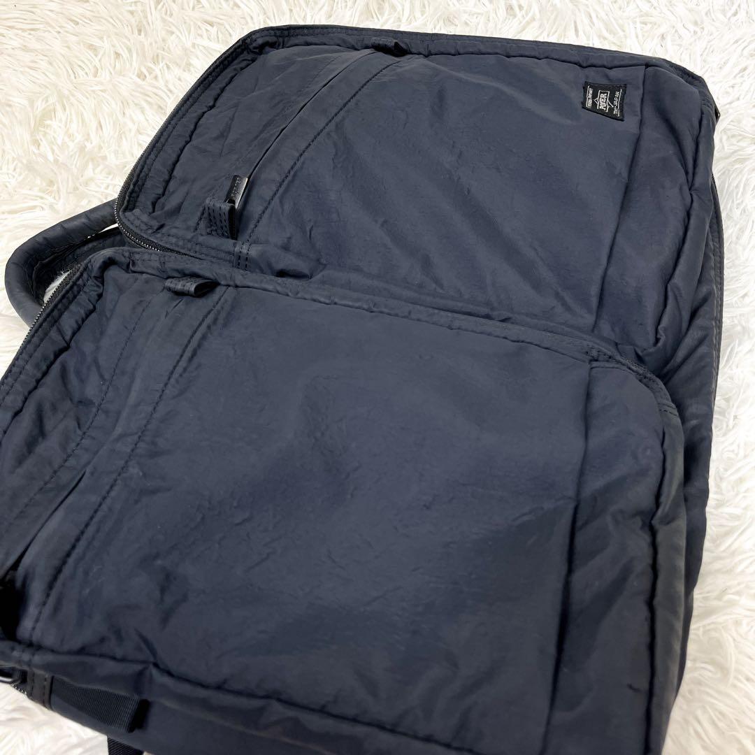 PORTER LAYER 3-Way Briefcase Backpack Shoulder Bag Navy