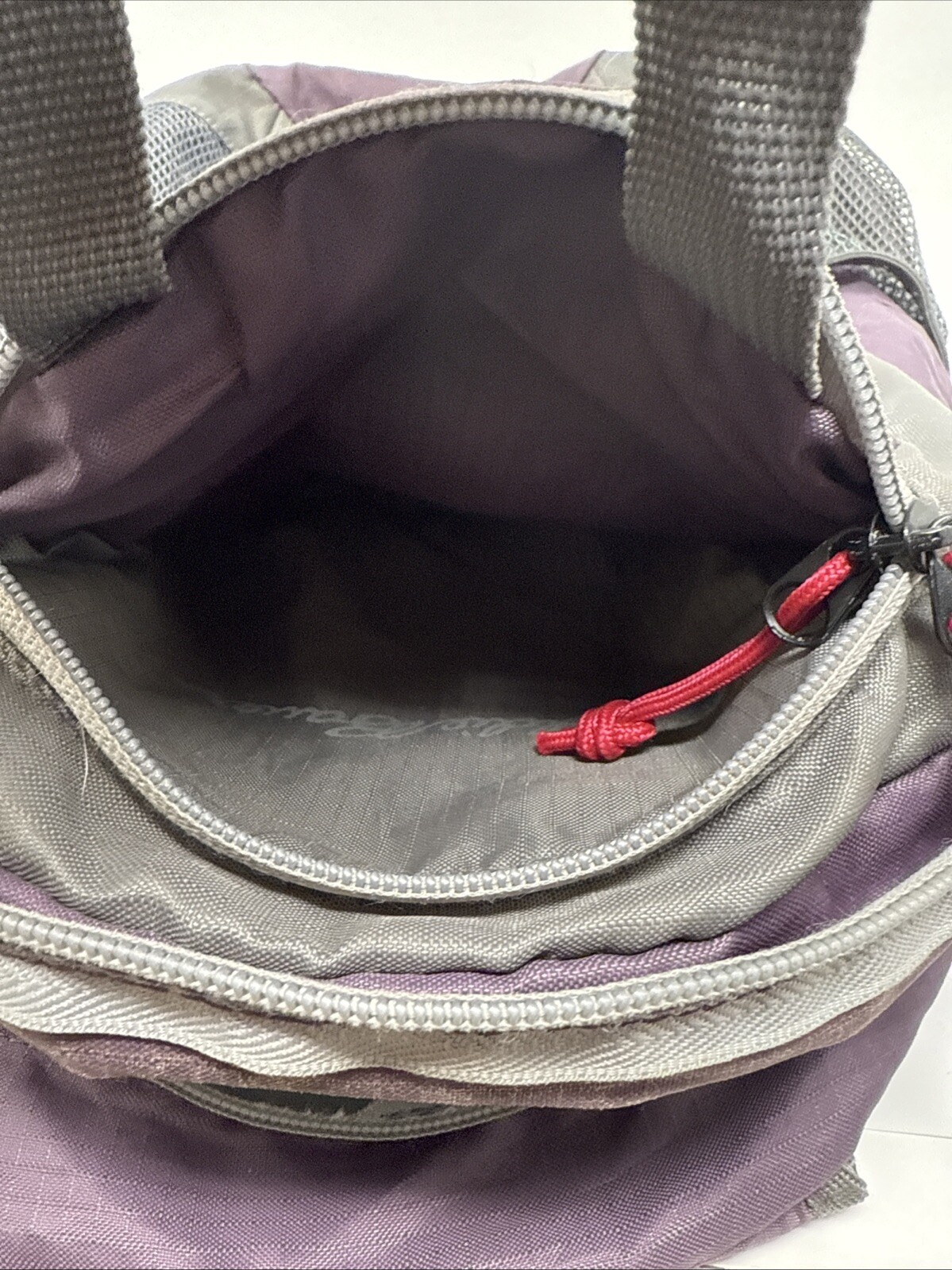 Eddie Bauer Backpack Rippac Daypack Packable Lightweight Purple gray