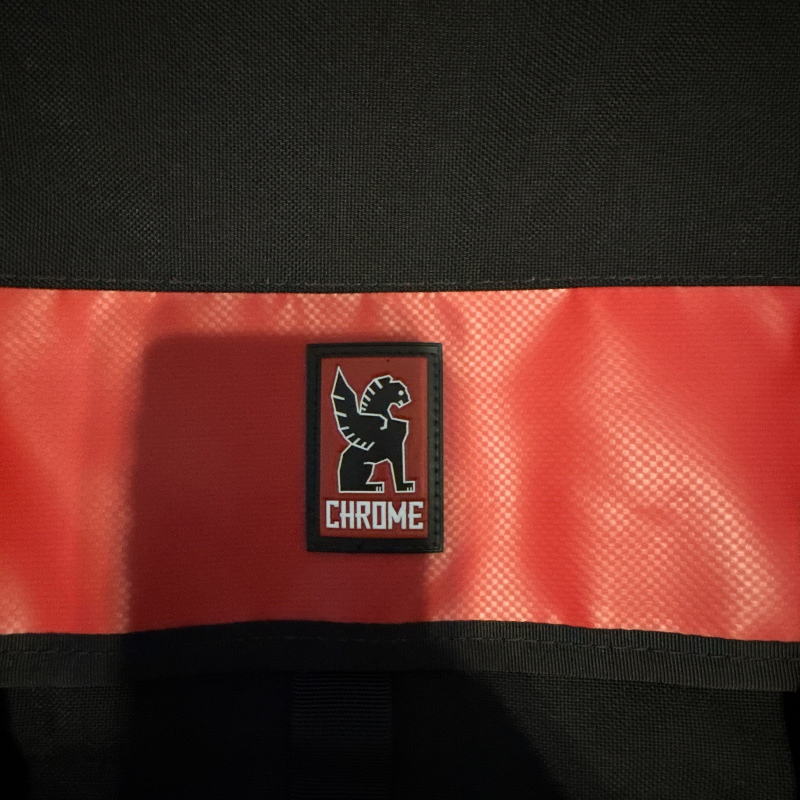 Chrome Industries Mini Metro Messenger Bag Black/Red