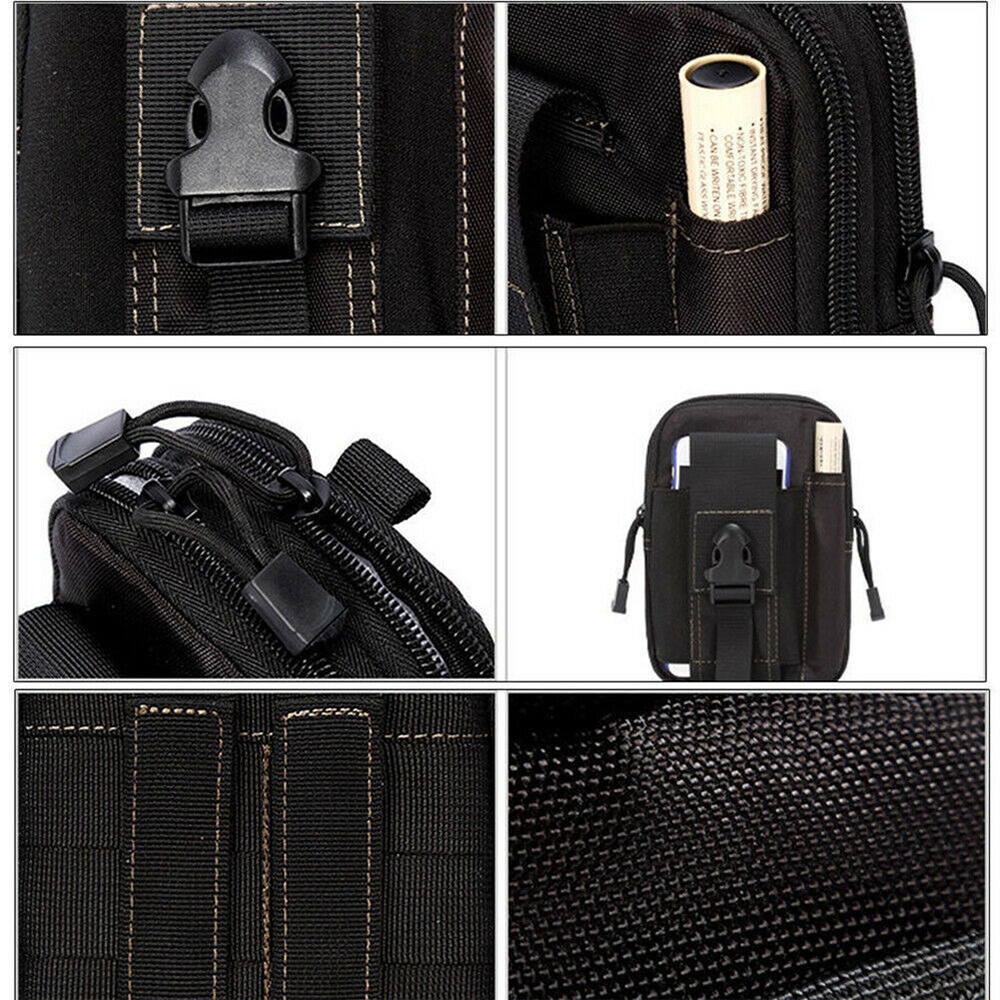 Backpack Tactical Chest Shoulder Fanny Pack Cross Body Molle Small Bag Rucksack