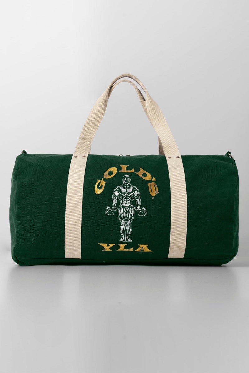YOUNGLA – 9045 – GOLD’S IRON LEGACY CANVAS BAGS – GREEN WASH