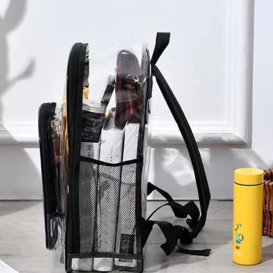 Clear Backpack | Heavy Duty PVC Transparent Backpack | Waterproof |
