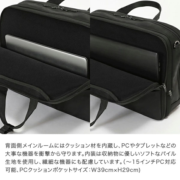 BERMAS Overnight Briefcase 40cm EX3cm Briefcase Shoulder Bag Business Bag