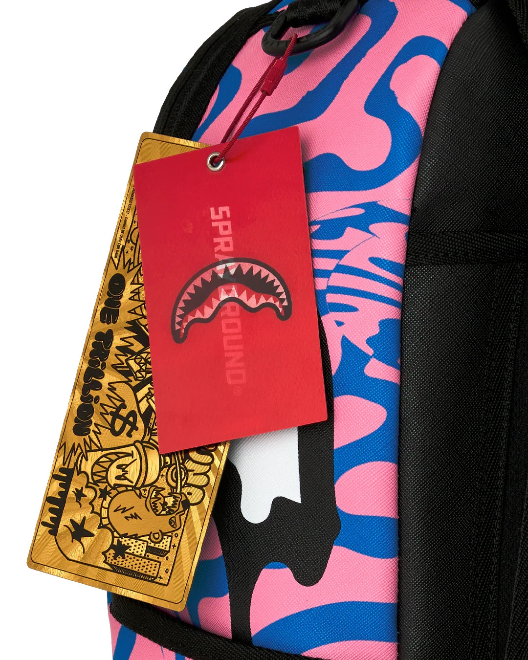 Sprayground x Snoopy DAYZ Backpack🔥NWT Black Pink Bookbag Large School Bag