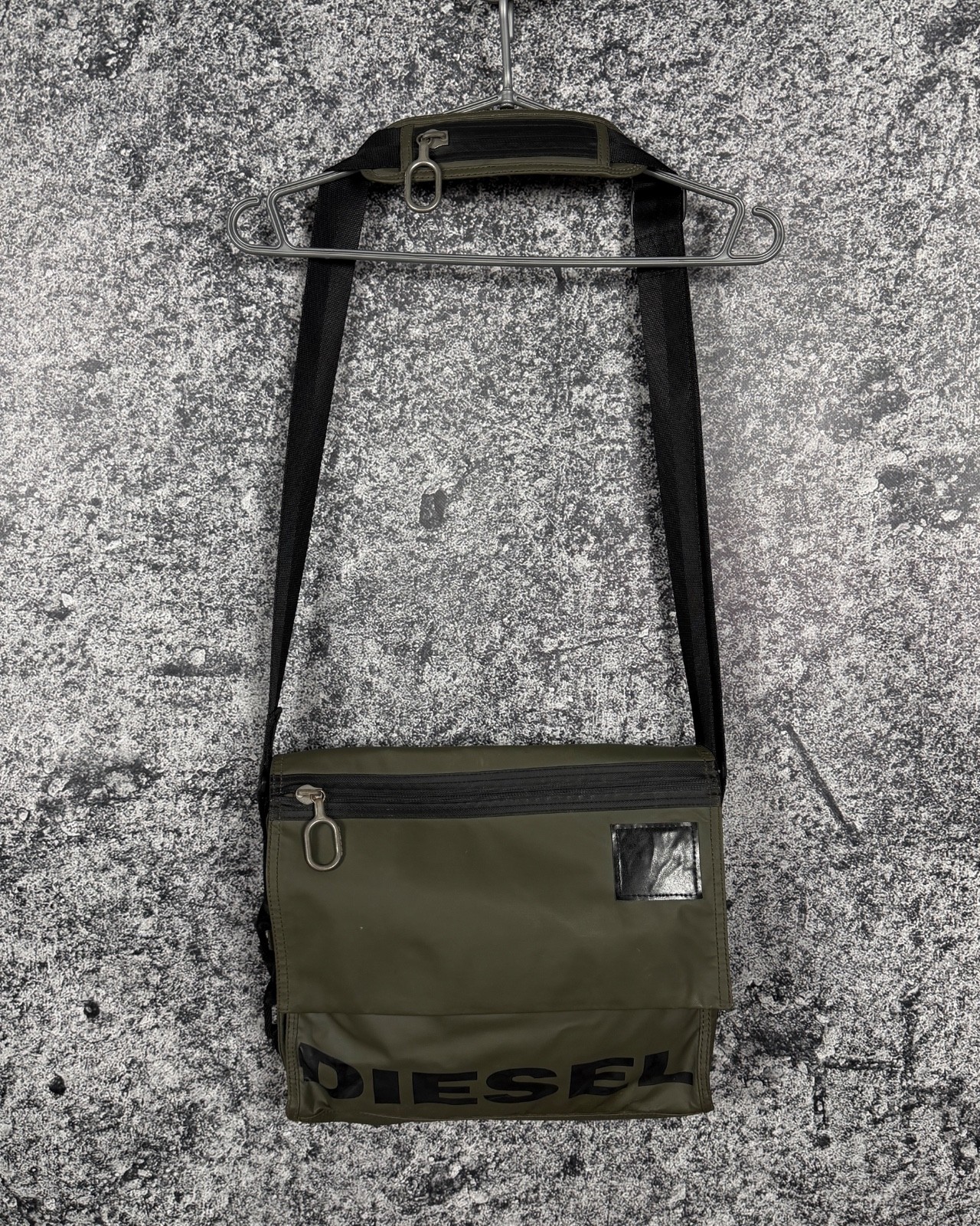 Vintage Diesel Messenger Bag Crossbody Streetwear Utility Tech Shoulder Rare
