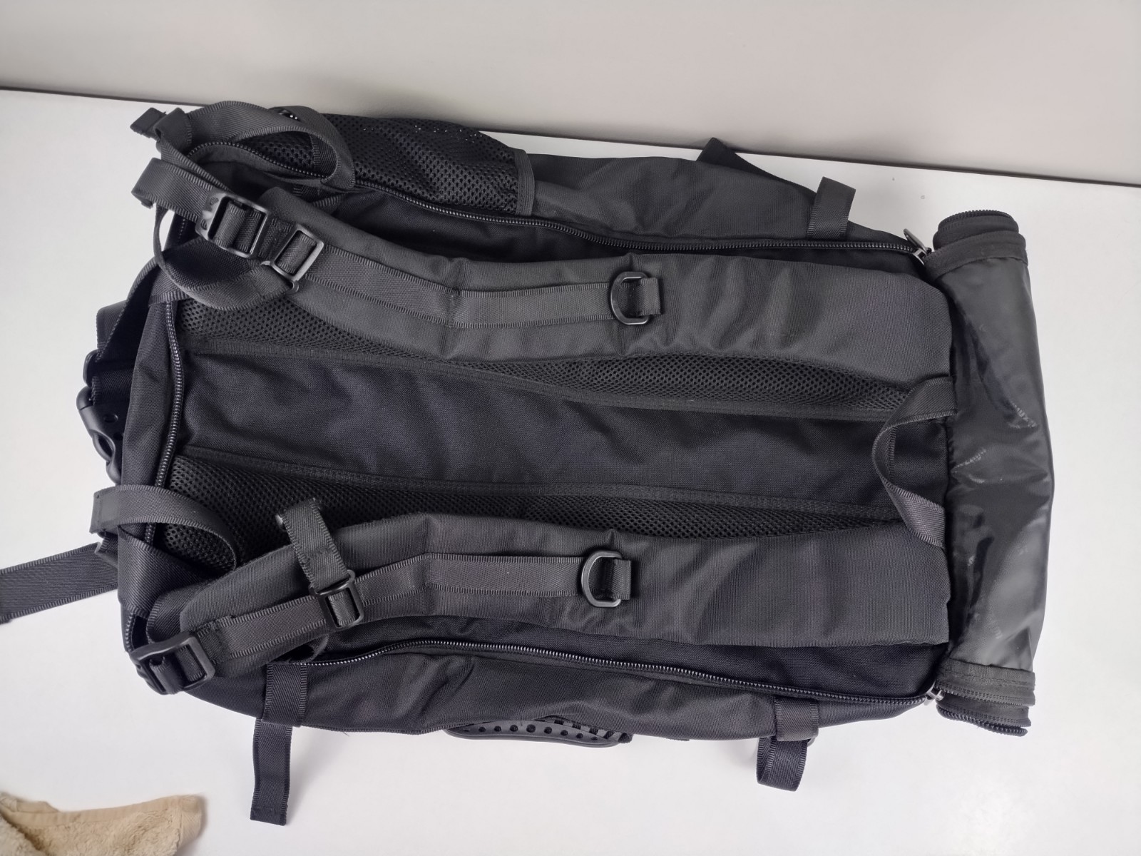 WITZMAN 3-in-1 Black Travel Backpack Duffel Bag Canvas Carry On – 20/13-06
