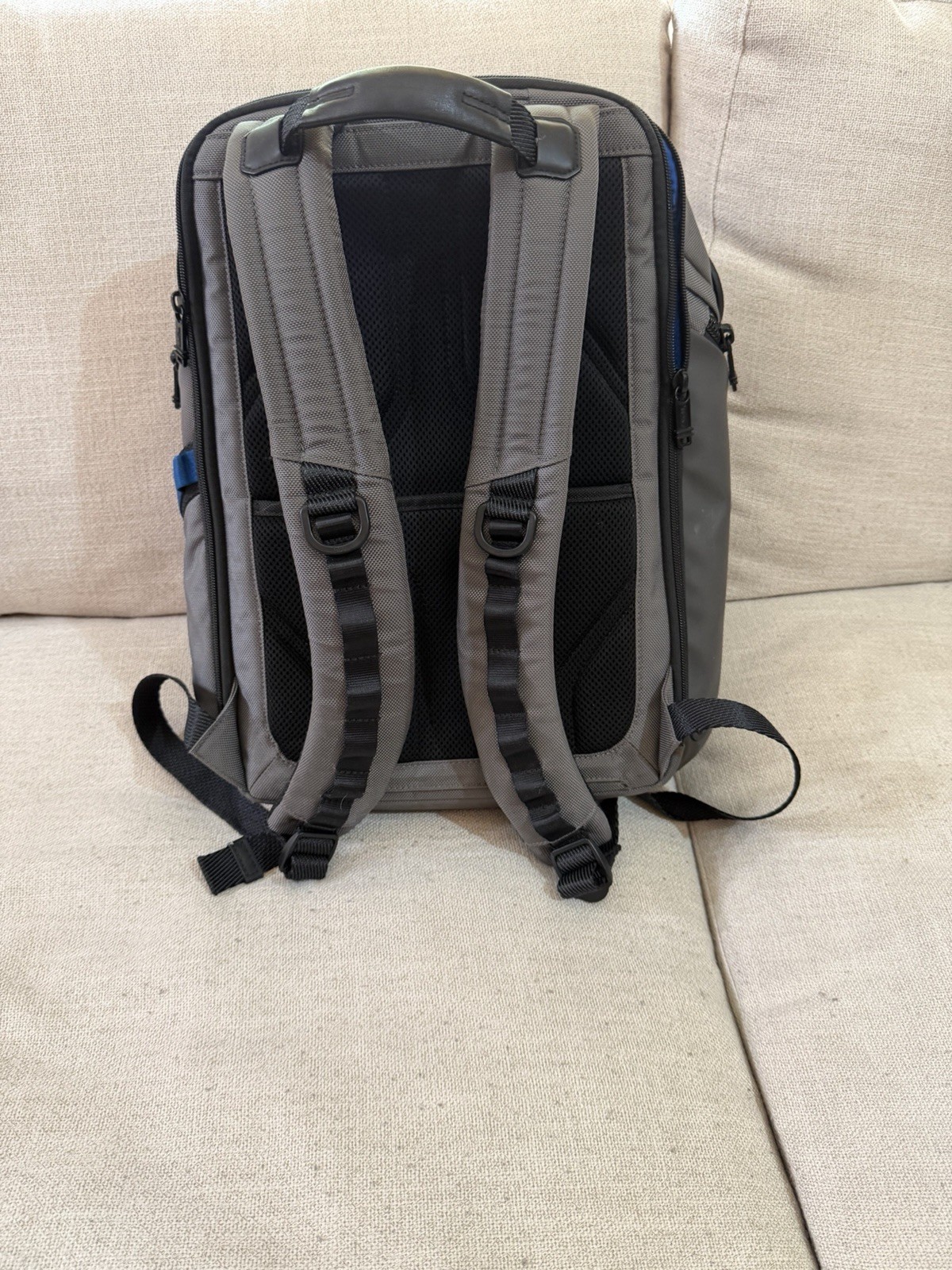 Tumi Alpha Bravo Navigation Backpack – Blue & Gray Colorway