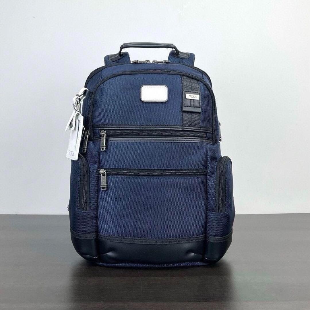 TUMI Parrish Backpack Solid Black Navy 4 Colors Laptop Business Bag Outlet