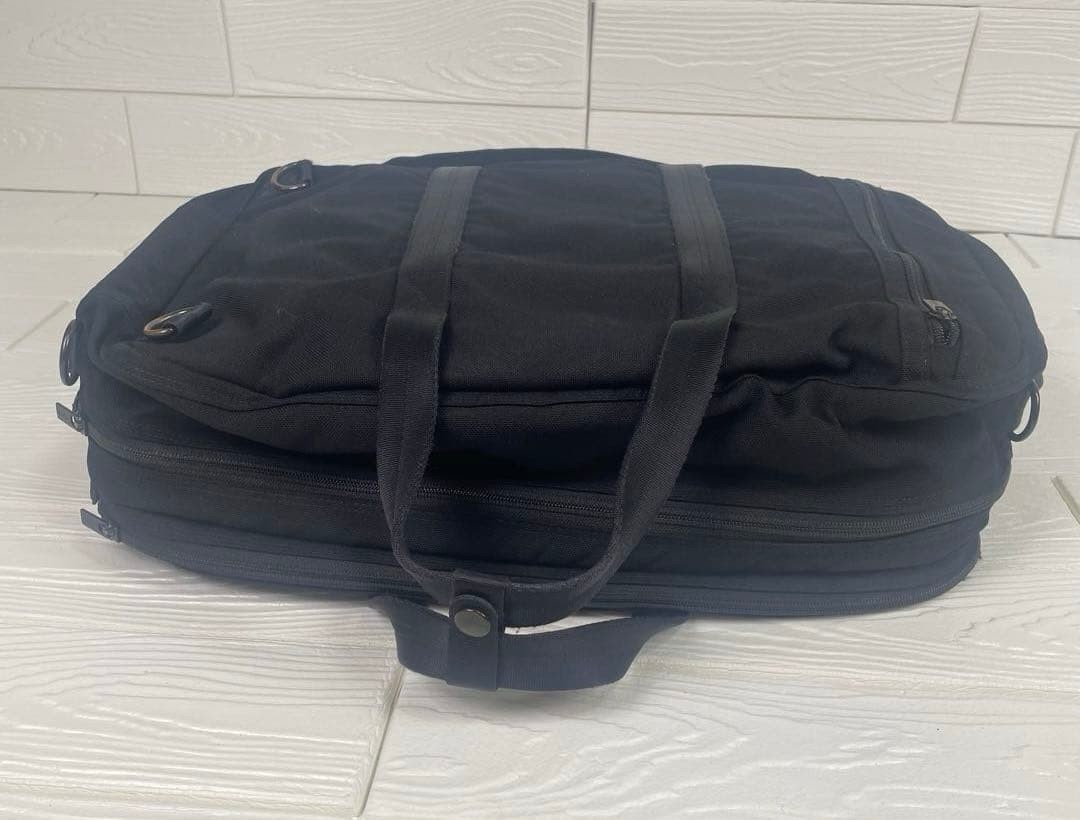 Authentic Porter 3Way Clip Briefcase Business Bag Black 48cm Damage