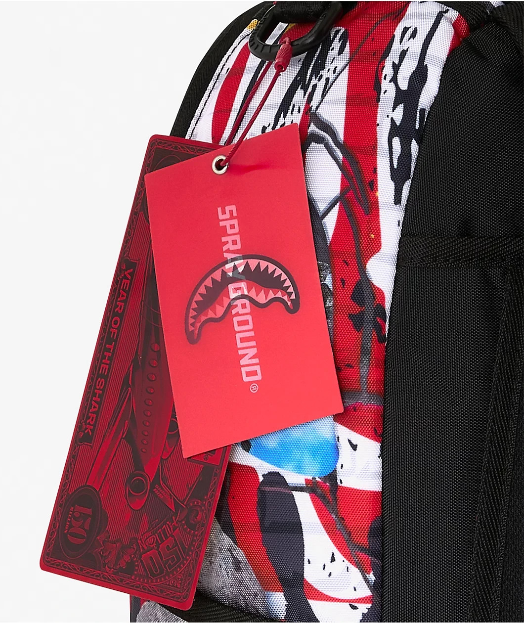 Sprayground x Koolaid Man Street Backpack🔥New Black Bookbag Large School Bag