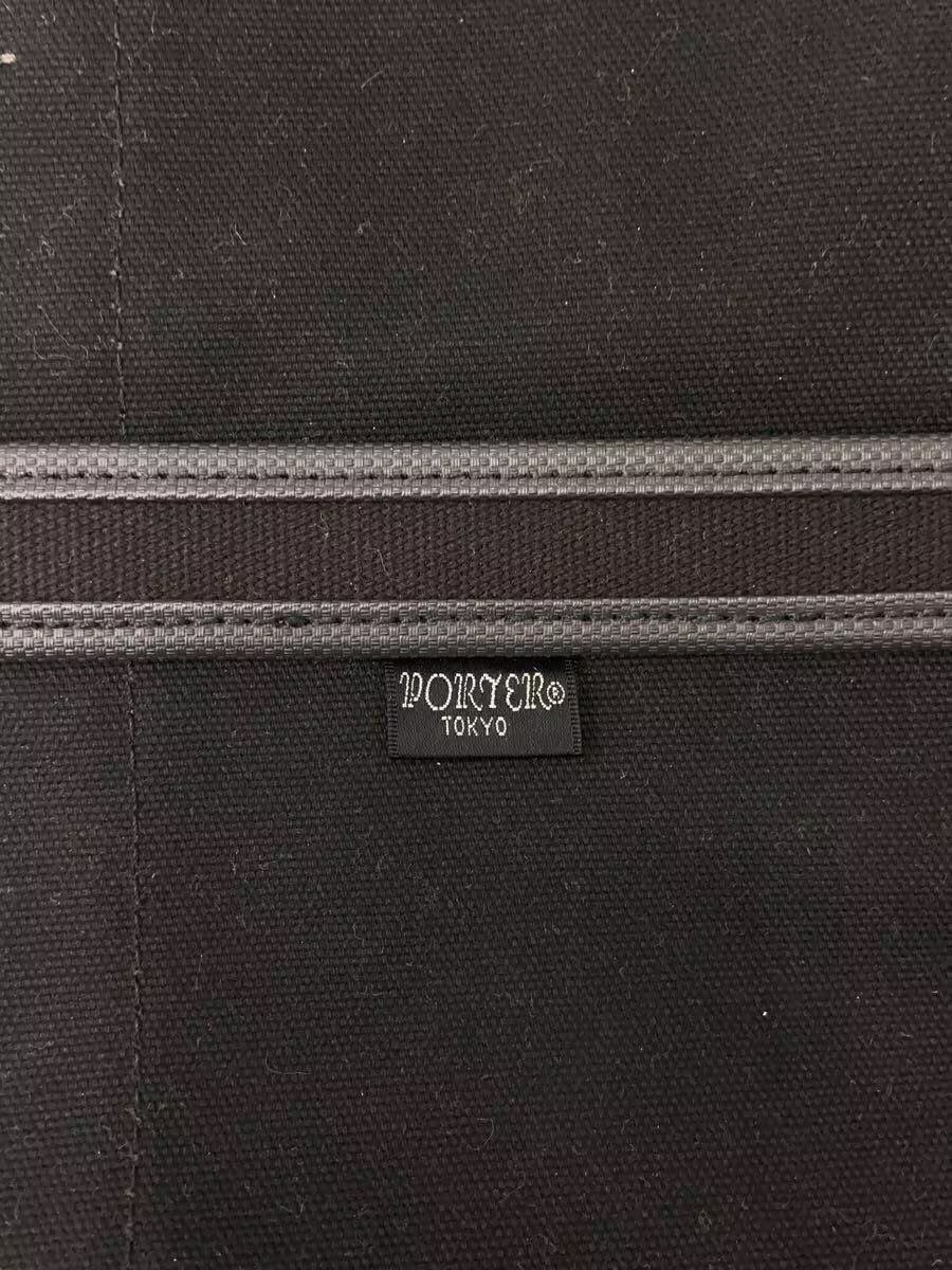 PORTER Tote Bag Canvas BLK Solid