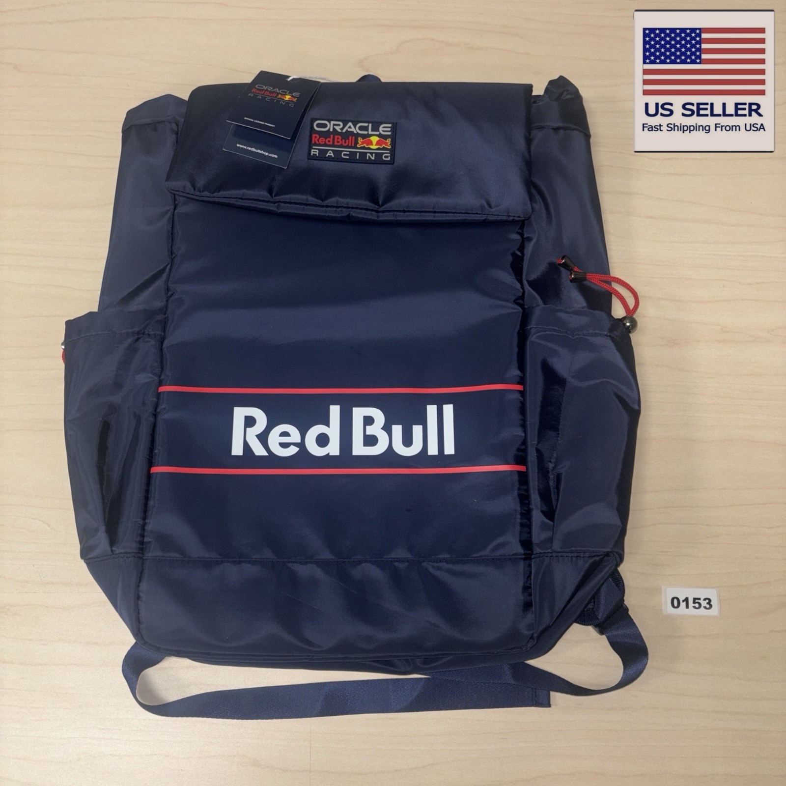 Red Bull Racing Oracle Formula 1 F1 Team Backpack Navy Blue – Night Sky