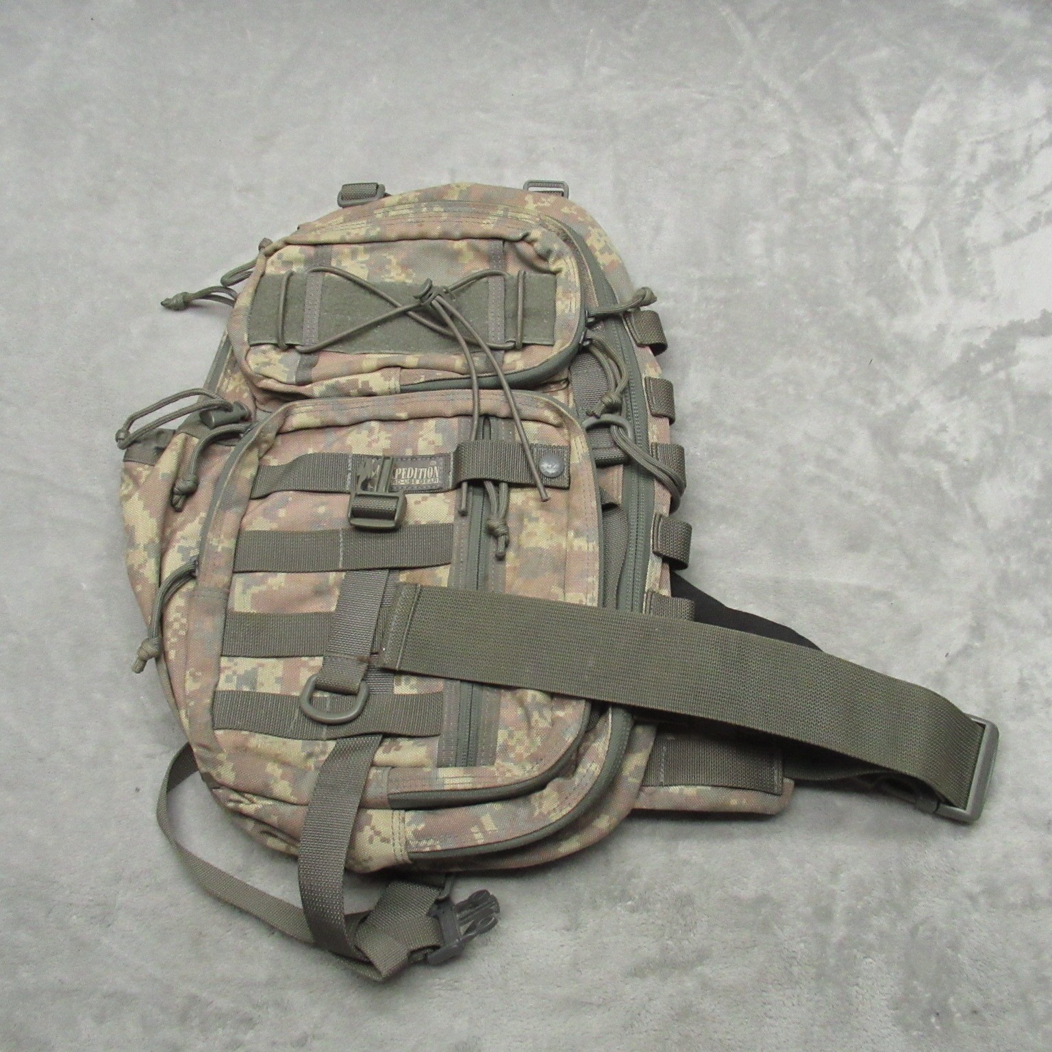 Maxpedition Backpack Mens One Size Digital Camo Monsoon Gearslinger Tactical Bag