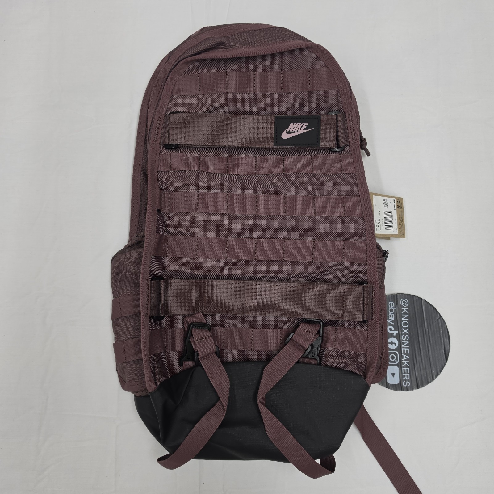 Nike RPM Backpack Gym Bag Skateboard Hiking Laptop FD7544-502 Tattoo Violet 26L