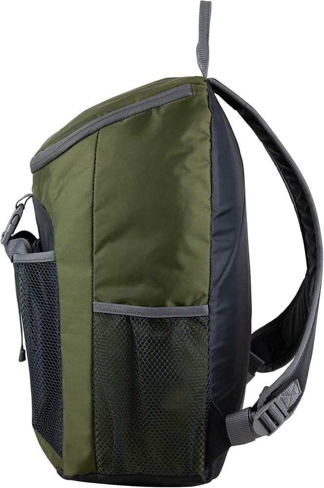 Fuel Top Loader 2 Piece Backpack & Lunch Bag Set, Water Resistant Army Green:…
