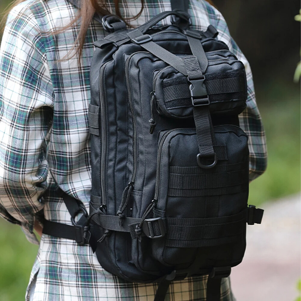 Tactical Molle Travel Backpack Nylon Water Bottle Bags for Sports Camping Hiking