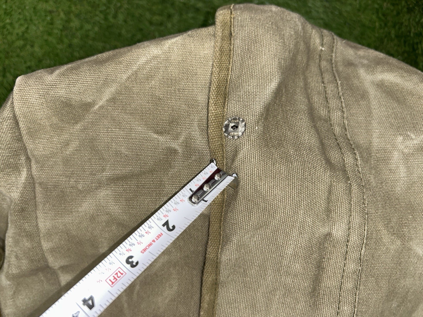 Vintage Heavy Canvas Cargo Bag Tactical Cotton Large Military 24×14 ROTHCO?