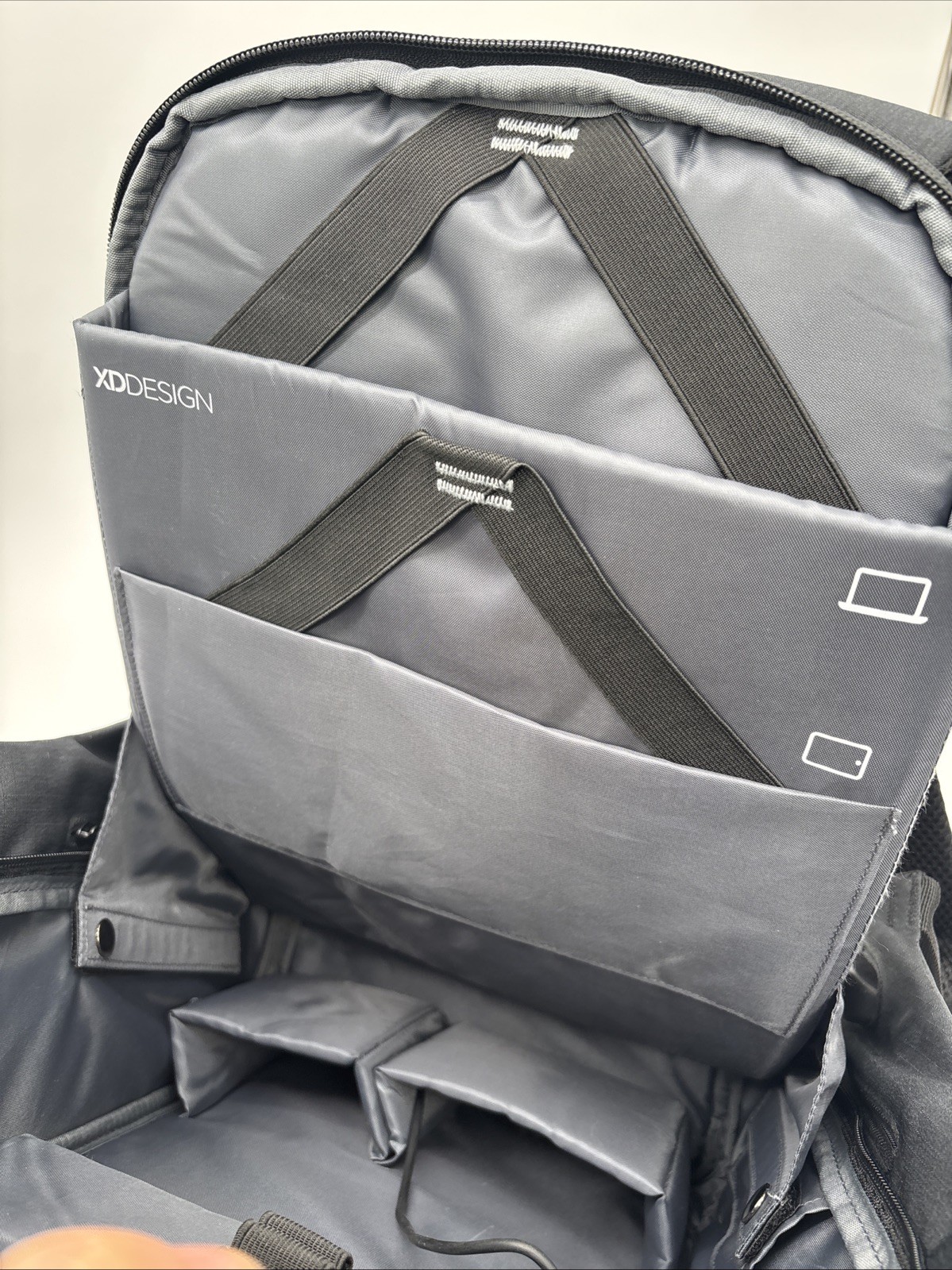 XD Design Bobby Hero Regular Anti Theft Travel Laptop Backpack – Paysafe Logo