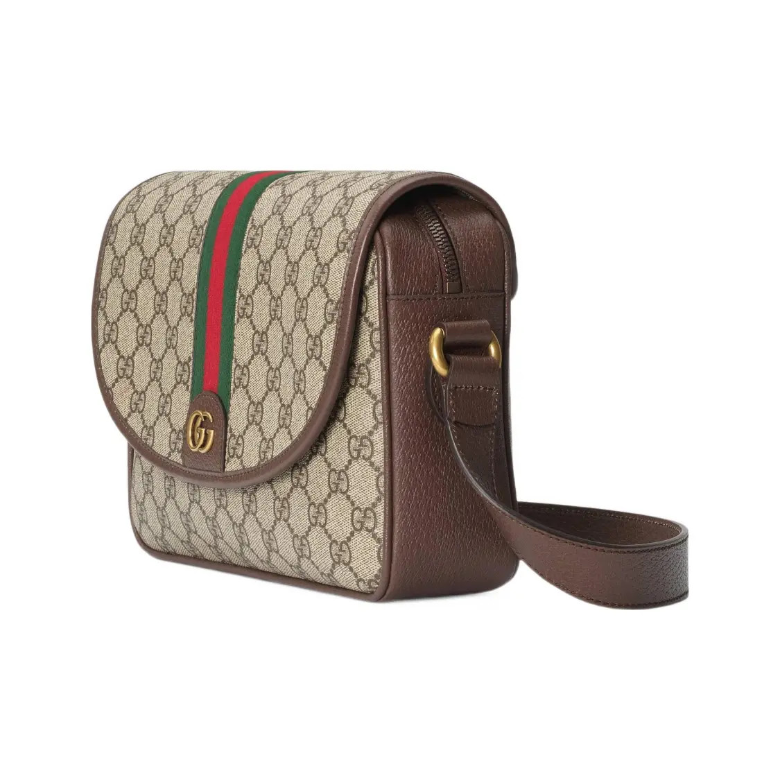 Gucci Ophidia Double G Logo Postman Bag Shoulder Bag Men’s 10.6×2.7×7.8 in