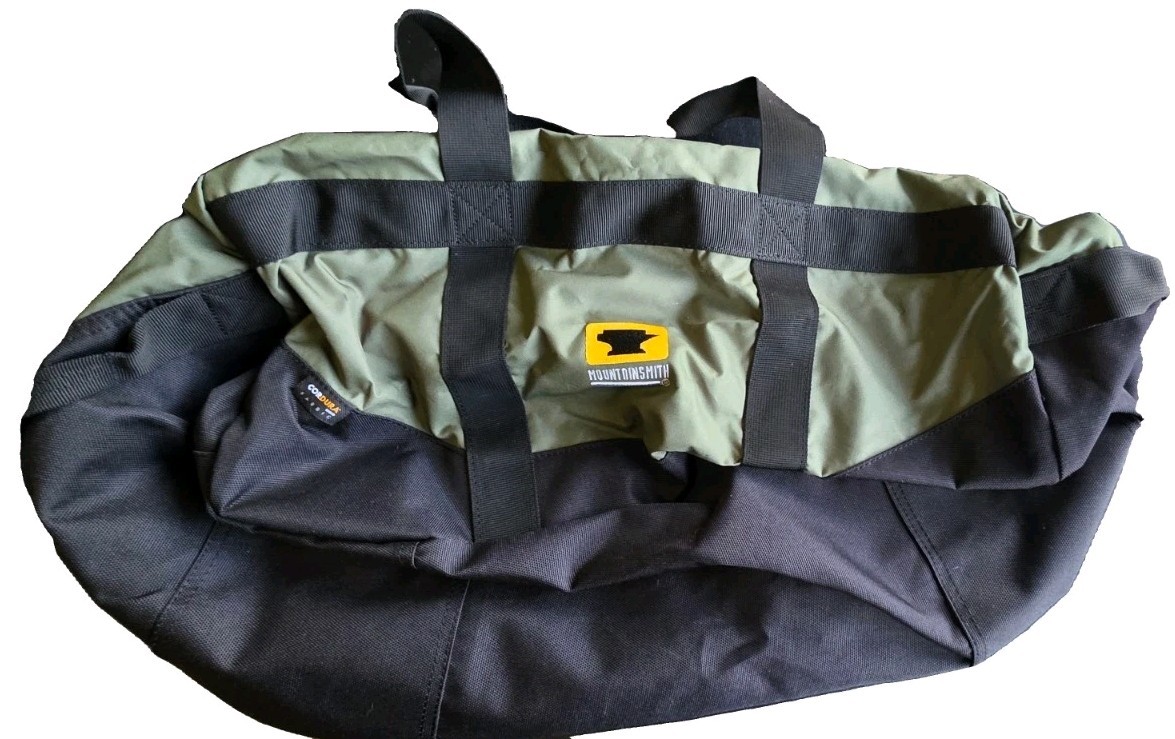 MountainSmith Expedition Duffel Bag Cordura Ripstop Nylon Army Green Black Large