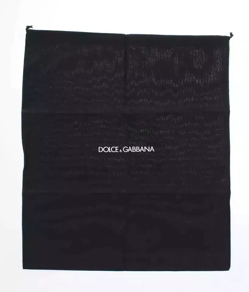 DOLCE & GABBANA Bag Polyester Gray Black DG Logo Plaque Backpack Borse 2850usd