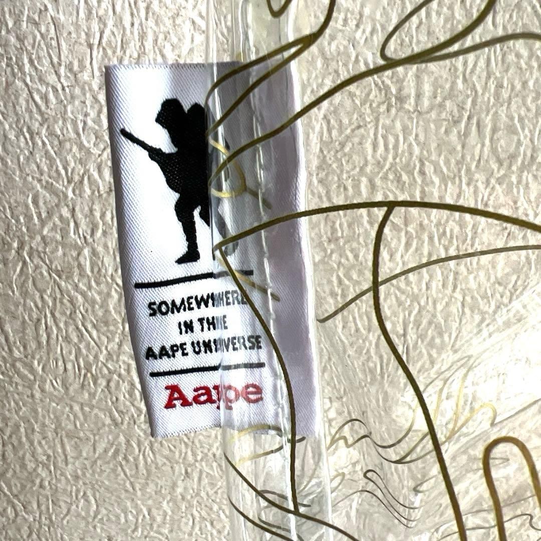 Aape BY A BATHING APE Transparent Vinyl Tote Bag Unused Large