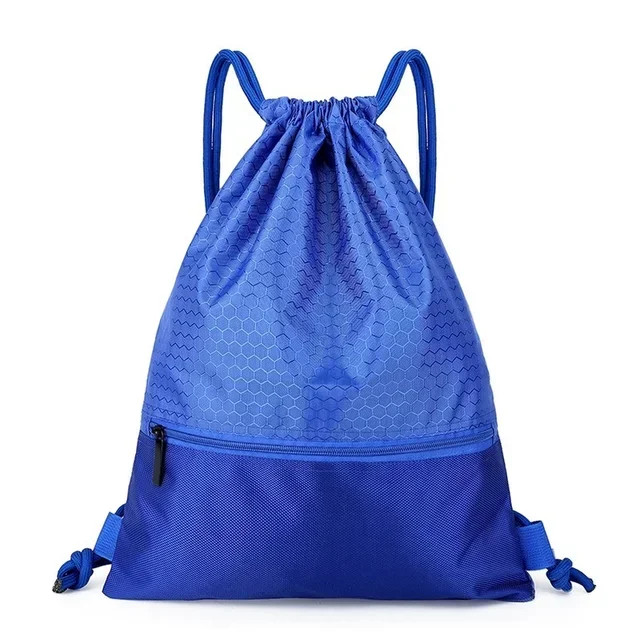 Outdoor Sport Storage Bag Thick Rope Basketball Soccer Ball Gym Large Capacity N