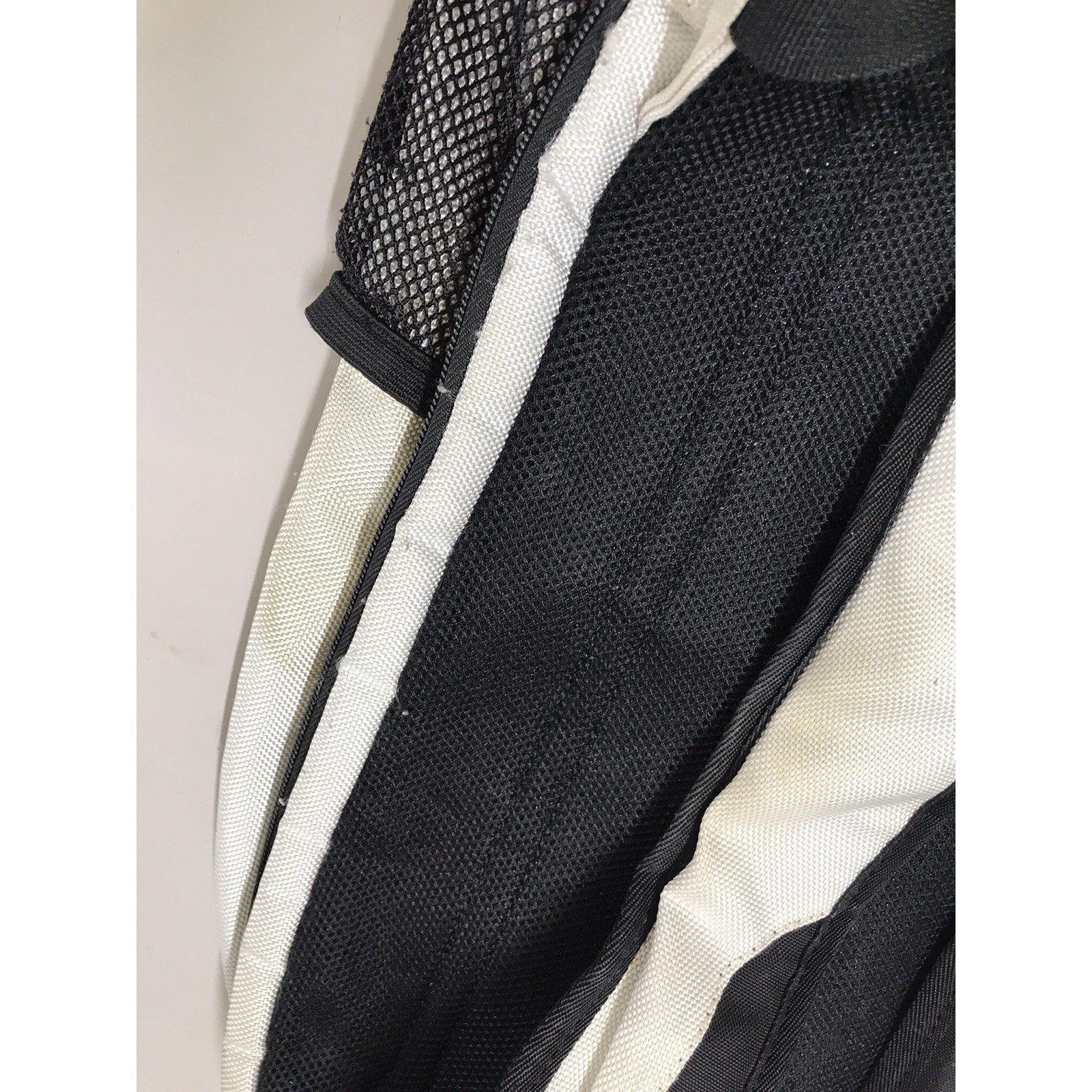 Calvin Klein Backpack Silver Black Laptop Bookbag Multi Pocket School $139.50