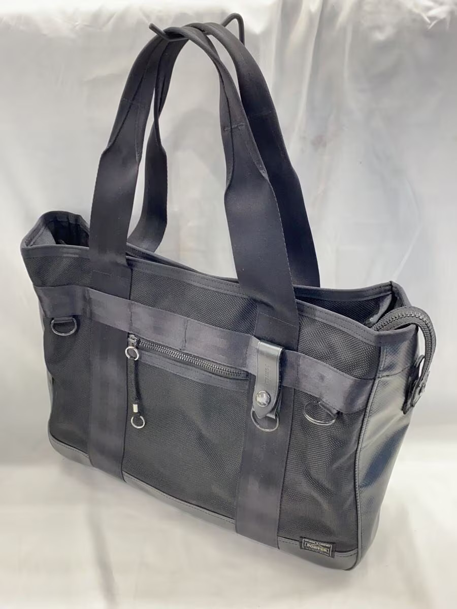 PORTER Tote Bag Nylon BLK Solid