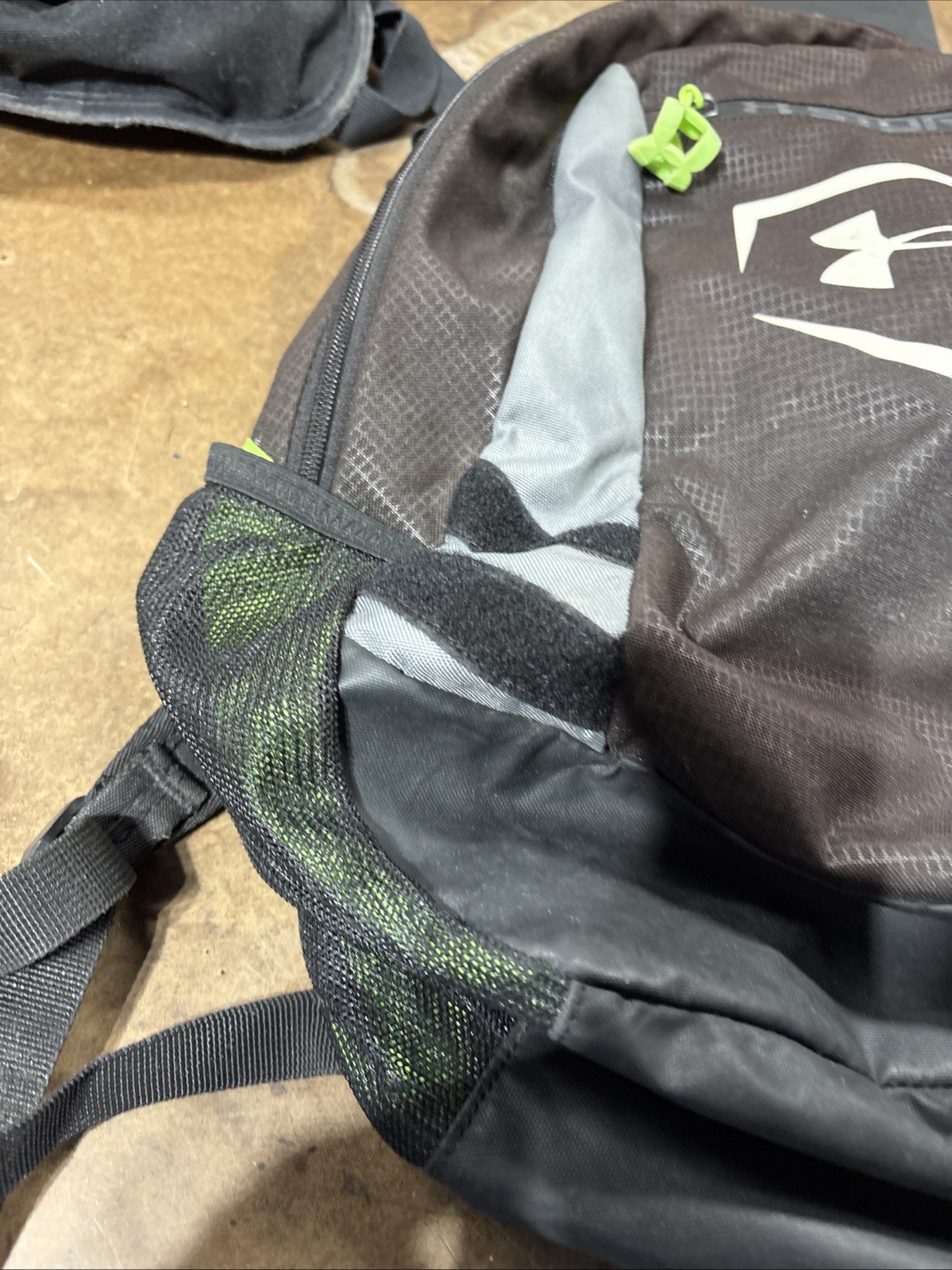 Under Armour UA Hustle 5.0 Backpack Black / Silver School Sports Bag 29L