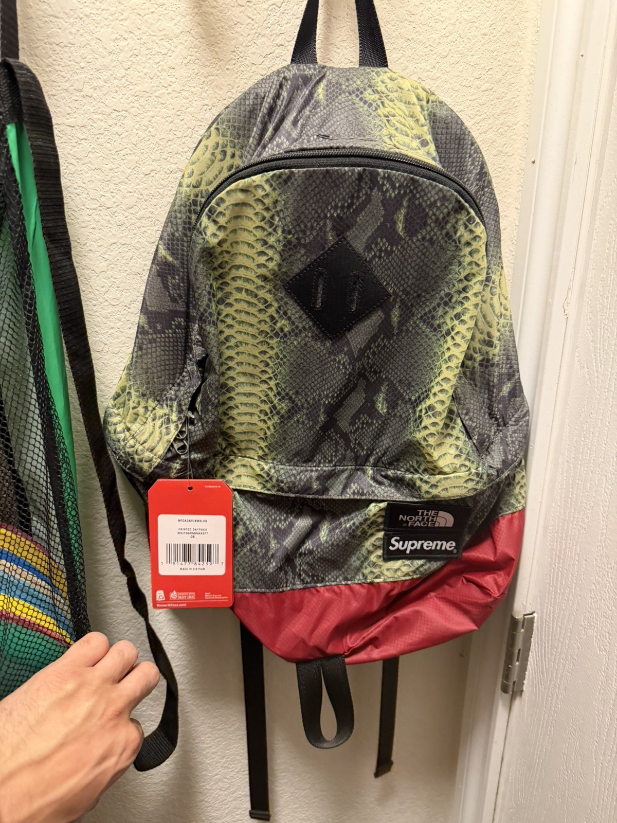 Supreme x The North Face Snakeskin Lightweight Day Pack SS18 (NF0A3KVJ) One Size