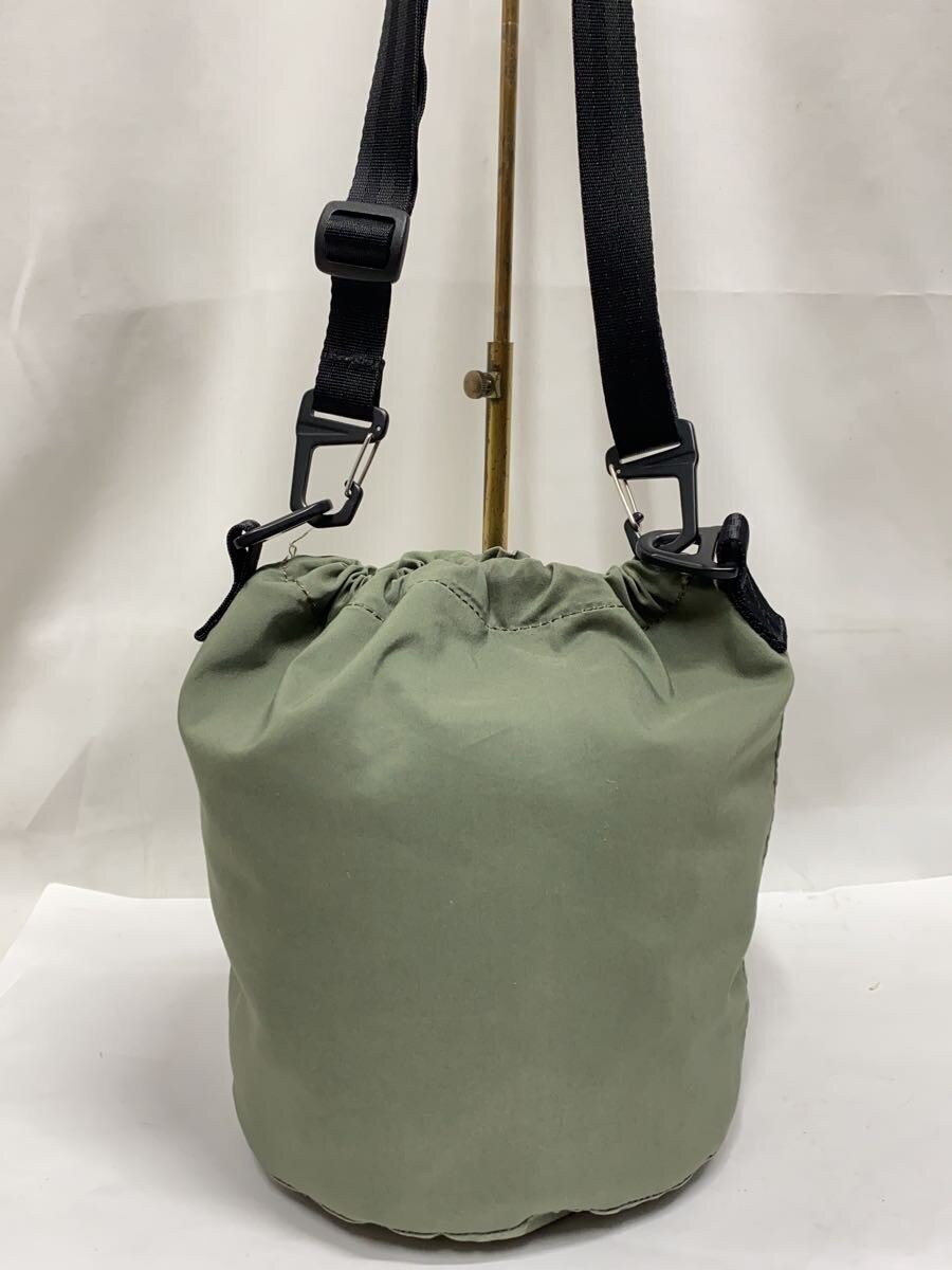 F CE Shoulder Bag, Nylon, Khaki (Plain)