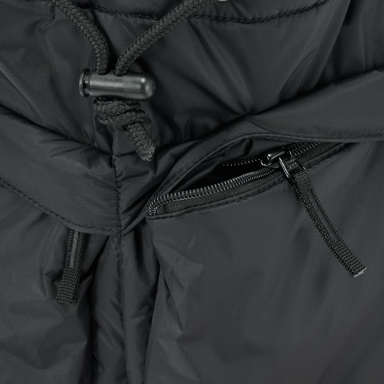 MUJI Water-Repellent Padded Drawstring Bag 11-Litter Crossbody Unisex NWT