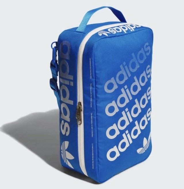 NEW / Adidas Originals Shoe Bag Training Casual Sports Sneaker Bag JY9886 BLUE