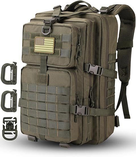 Mochila Táctica Para Hombre Grande 40L Militar Impermeable Deporte Al Aire Libre