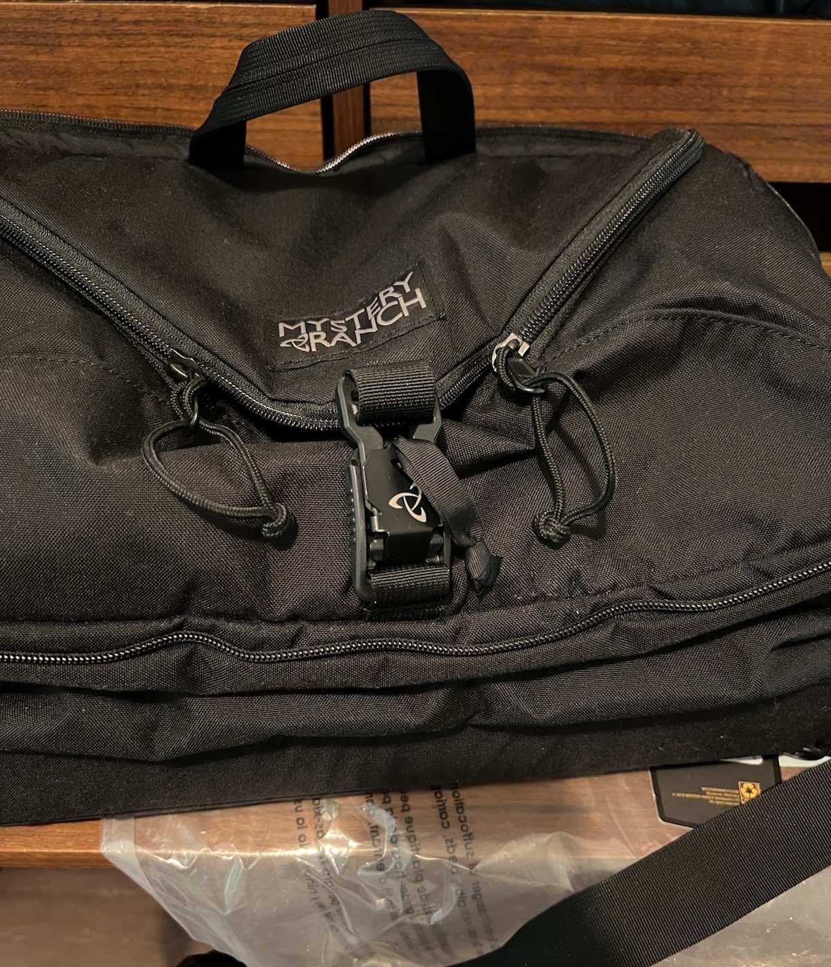 Mystery Ranch 3-Way Briefcase Backpack Black