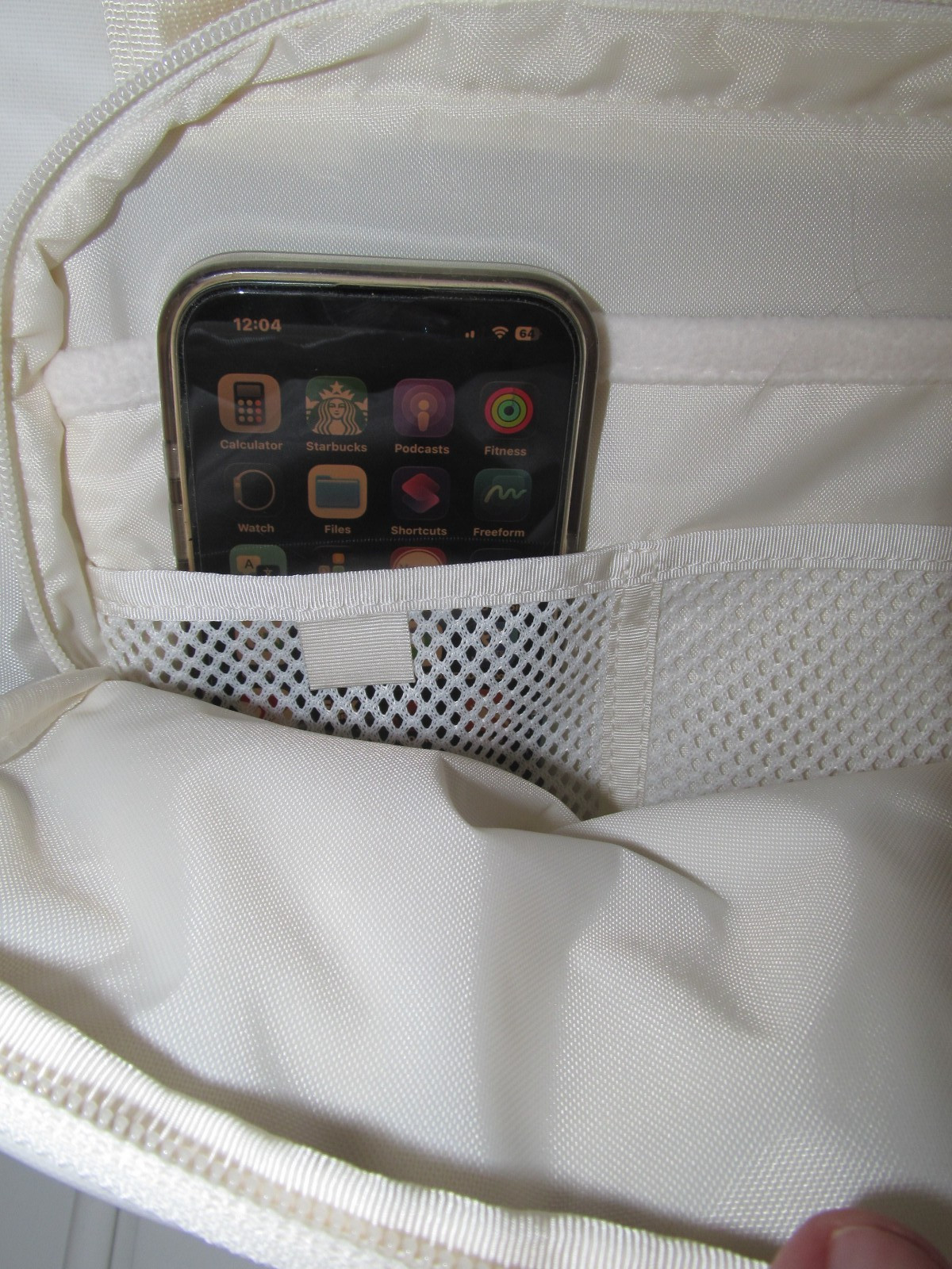 North Face Base Camp Daypack, White Dune 17″ Tech Laptop Backpack, Packable, NWT