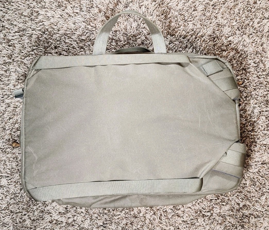 MYSTERY RANCH 3WAY Backpack Briefcase Tan Wood Waxed Canvas 22L Durable 3 WAY