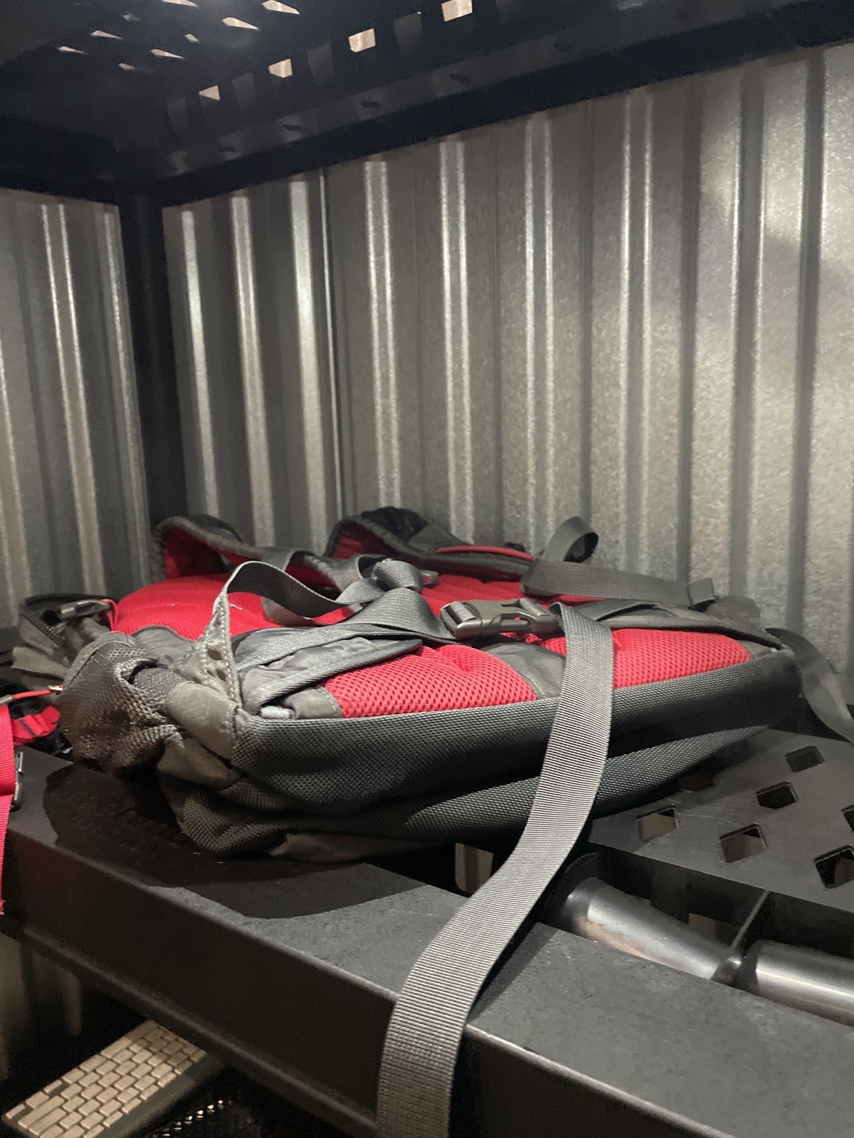 The North Face Red & Gray Backpack Borealis Laptop Day Pack Limited Edition Uni