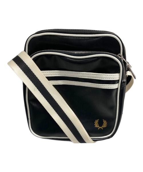 FRED PERRY Shoulder Bag Black Pre-Owned Japan