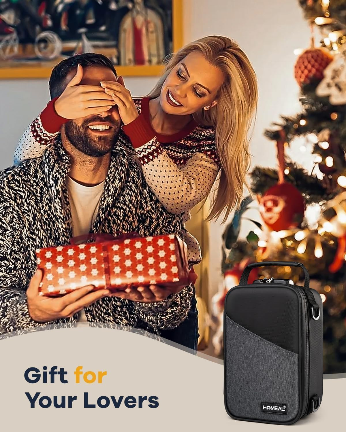 Smell Proof Bag with Combination –Lockable Discreet Carbon Odor Control for Home