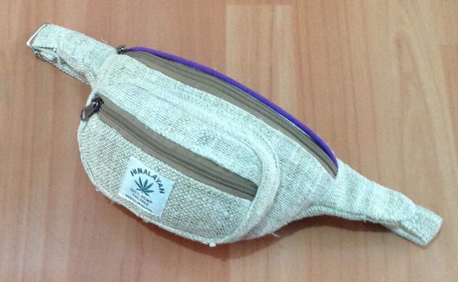 Natural Hemp Fanny Pack