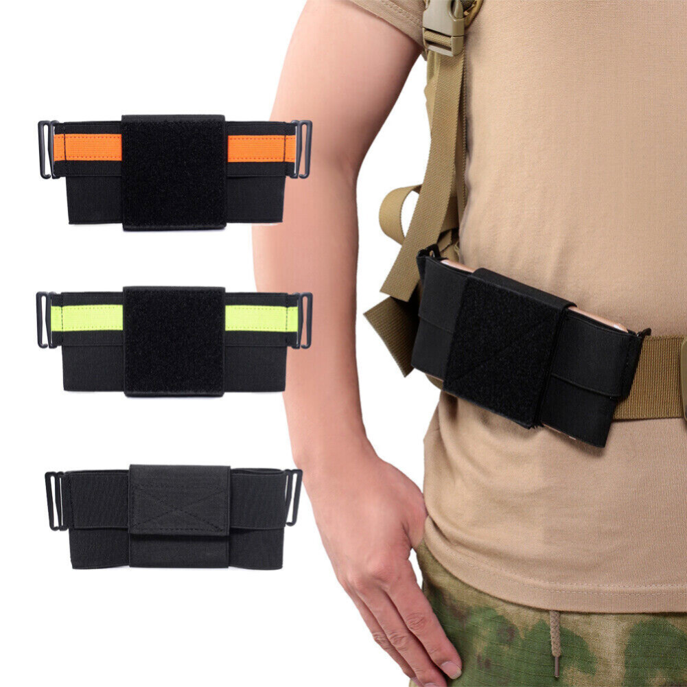 Outdoor Sports Mobile Phone Waist Bag Shoulder Strap Pouch Hiking Storage Bags