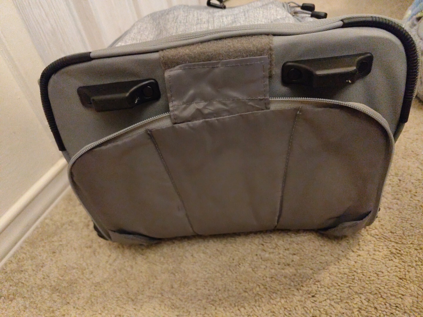 High Sierra Powerglide Wheeled Rolling Backpack Large 38L Gray