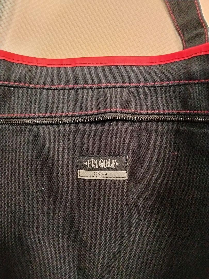 EVA GOLF Evangelion Tote Bag Polyester Campus W18.8 x H11.8 x D5.9in JAPAN NEW