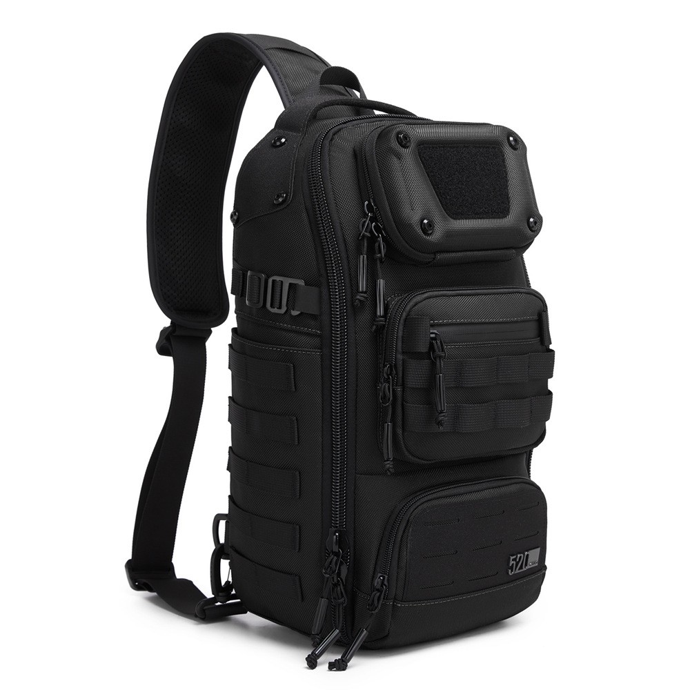 Mens Sling Crossbody Bag Wear Resistant Shoulder Chest Backpack Travel Daypack