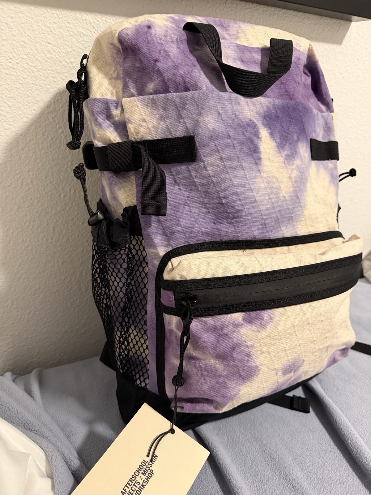 Mission Workshop x AfterSchool Projects ASP Stratus Ruck Hand Dyed Purple X-Pac