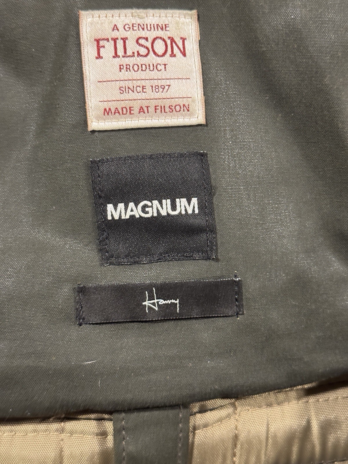 Filson Magnum Harvey Camera Backpack – Made in USA – Rare