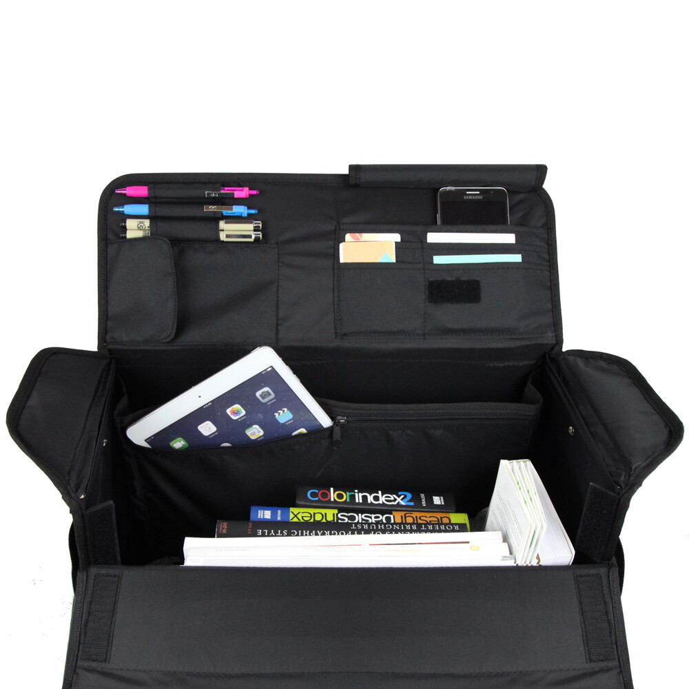 large lawyer salesman catalog sample information file organizer storage case