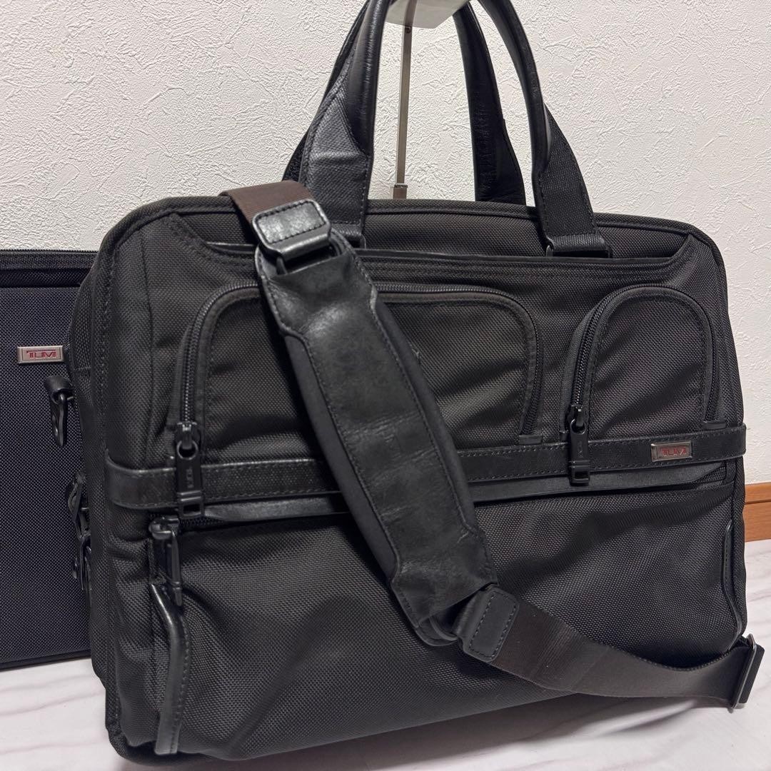 TUMI 2603141D3 Alpha 3 Expandable Organizer Laptop Briefcase Black 2Way Japan